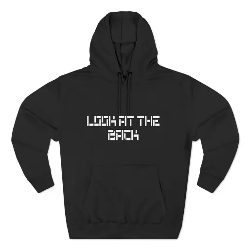 Look at Back Designed Hoodie